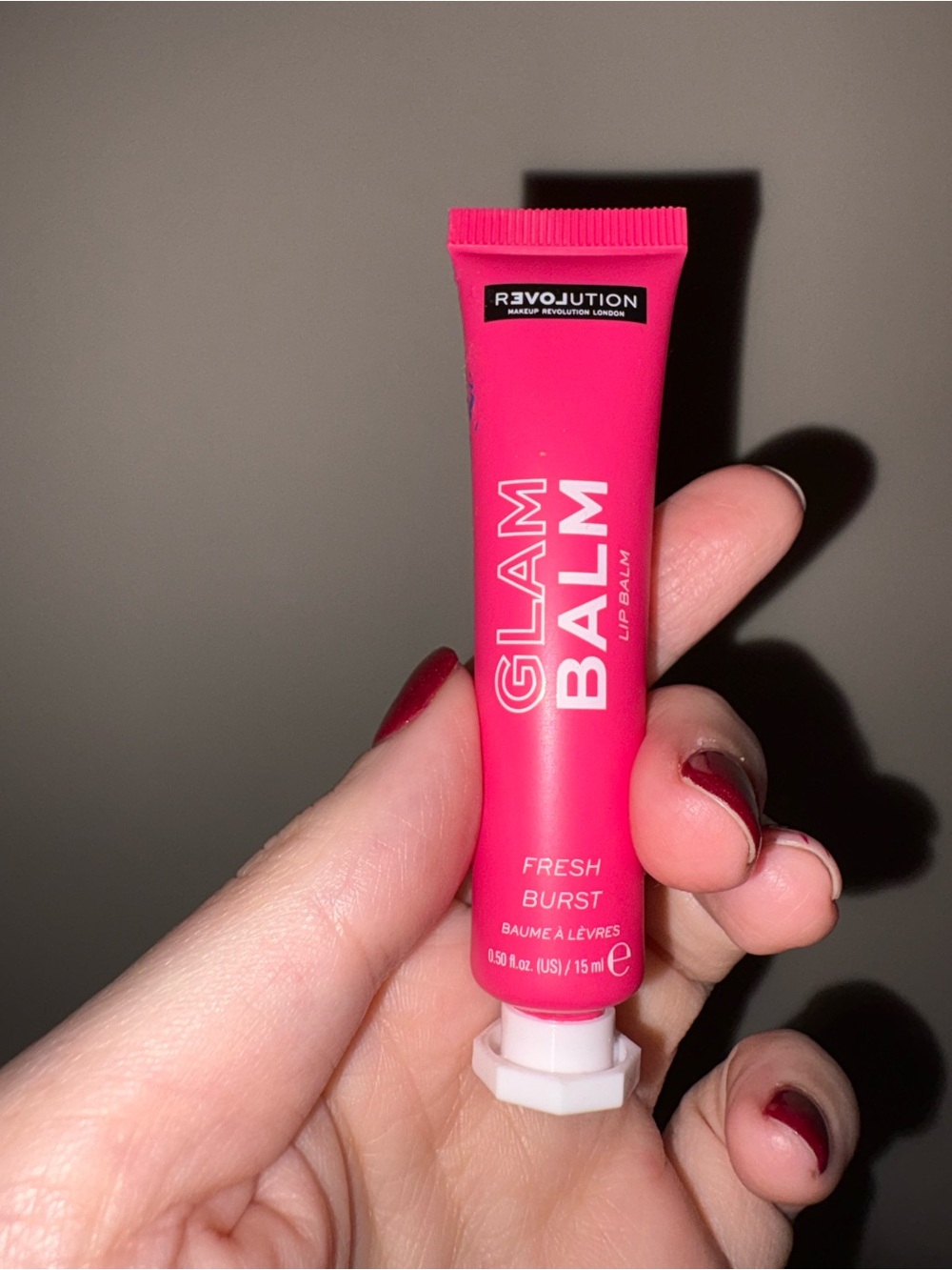 Revolution Glam Balm Lip Balm - Fresh Burst (Hot Pink) - Picture 1 of 2